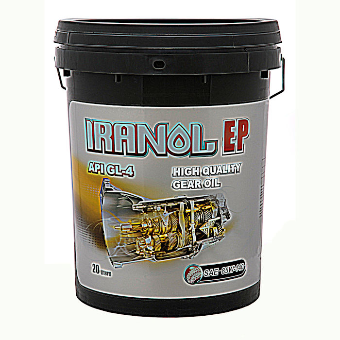 1456905827 روغن دنده خودرو EP 85W140 GL-4 ایرانول - Image 1